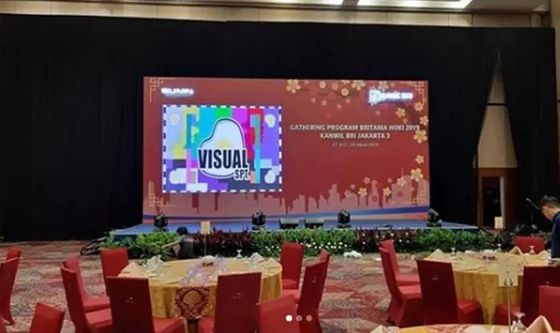 250x250mm Module Stage Rental LED Screen P3.91 High Definition 2 Years Warranty