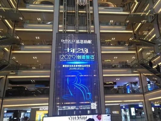 Advertisement SMD2121 7.8mm Led Facade Display Glass Wall Led Screen Ultra Thin