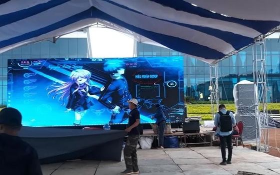Events Shows 2.97mm Stage Rental Led Screen 500x1000mm High Resolution
